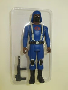 Figura de reacción Cobra Trooper piel marrón espalda en Y 3,75" GI Joe Super7 2021 soldado - Imagen 1 de 3