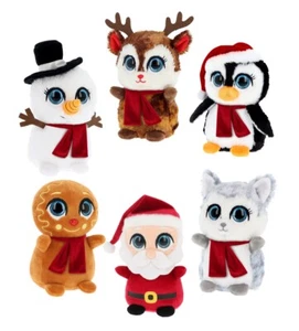 Keel Toys Weihnachten Motsu Plüsch Santa Rentier Schneemann Lebkuchen Hund 3 Größen - Bild 1 von 27