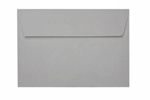 25 B6 Umschläge mit Haftsteifen 125x176 mm in Dunkelgrau - Bild 1 von 5