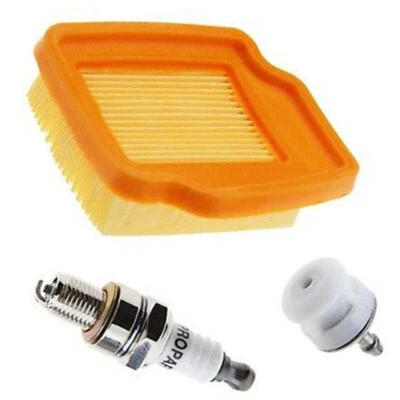 For Stihl KM94R KM94RC Air Filter & Spark Plug & Tank Filter Service Kit - Image 1 of 3