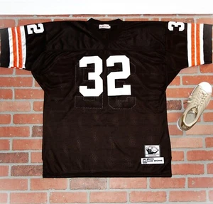 Cleveland Browns 1$T BONE WHITE Pre Vintage BROWN STREETWEAR Jersey HIP HOP HEAT - Picture 1 of 19