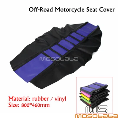 Cubierta de asiento acanalada con pinza para Yamaha TTR XT TW WR YZ TT 225 250 350 450 426 450 Foto 1 de 4