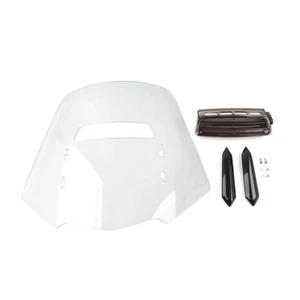 Clear Front Motorcycle Windscreen Wind Shield For Honda GL1800 2018-23 - Picture 1 of 9