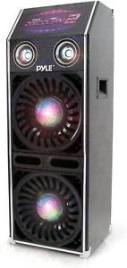 DJ Dance Passive Speaker System - 1500 Watts Power PA Stereo Dual 10” Woofer 3” 