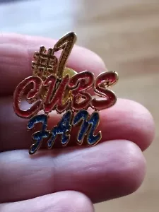 #1 Cubs Fan-Chicago Cubs Pin - Picture 1 of 2