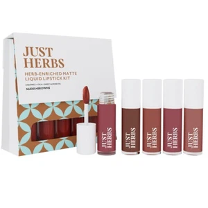 Just Herbs Matte Liquid Lipstick - Nudes & Browns - Picture 1 of 8