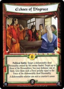 L5R CCG TTT The Truest Test Echoes of Disgrace - Picture 1 of 1