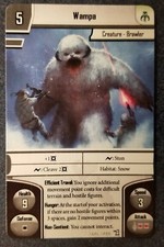 Star Wars - Imperial Assault - FFG OP -  Alternate Art - Wampa