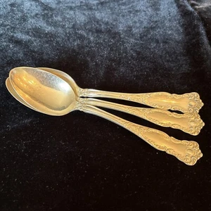 Wm Rogers & Son AA Oxford Silverplate Teaspoons Set Of 3 - Picture 1 of 8