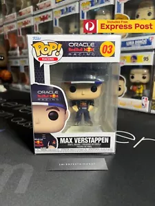 RED BULL MAX VERSTAPPEN F1 FORMULA 1 ONE FUNKO POP VINYL FIGURE #03 MINOR DAMAGE - Picture 1 of 12