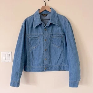 Chaqueta vaquera Lee vintage años 70 hecha en EE. UU. talla L - Imagen 1 de 9