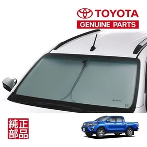 Genuine Toyota Logo Front Sunshade Windshield Hilux Gun125 OEM Stock JDM - Picture 1 of 17