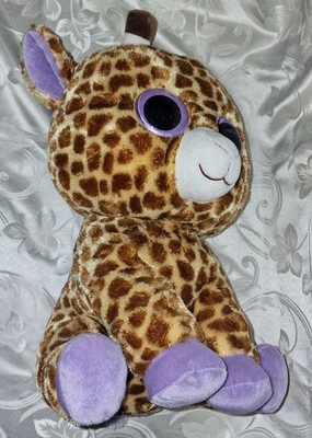 TY Beanie Boos Safari Giraffe XL SELTEN Neu TAG mauve - Bild 1 von 4