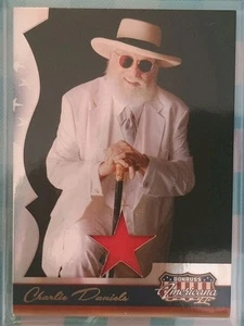 2008 Donruss Americana Charlie Daniels Personality Worn Relic - Picture 1 of 3