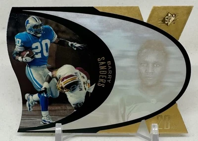 1997 SPX GOLD DIE CUT HOLOGRAM BARRY SANDERS - Image 1 of 2
