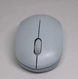 Seena Wireless Battery ChargeMouse 2.4GHz/USB, Silent Click, Portable, Baby Blue - Picture 1 of 4