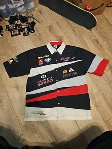 Camicia Vintage Ufficiale Fox Speed Collection Bare Racing Cup Champion Uomo 2XL Rara - Foto 1 di 12