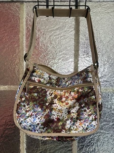 🍓 LeSportsac Deluxe Everyday Crossbody Multicolor Dots Hobo Bag & Kosmetiktasche - Bild 1 von 6