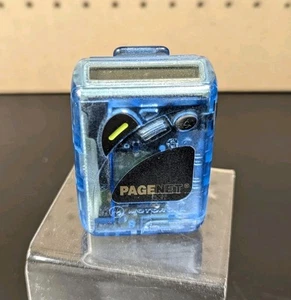 VINTAGE MOTOROLA PAGENET PAGER BEEPER - półprzezroczysty turkus - Zdjęcie 1 z 5