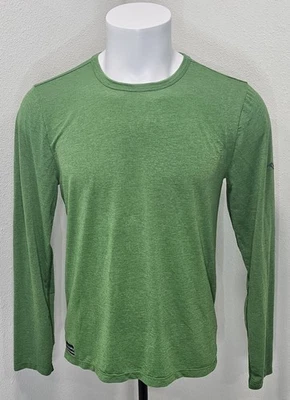 Camisa Saucony Hombre Cronómetro Manga Larga Talla Med Vendedor Muestra Enebro Brezo Foto 1 de 4