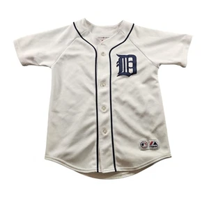 Detroit Tigers Trikot Jugend Medium weiß marineblau MLB Baseball Ivan Rodriguez 7 - Bild 1 von 9