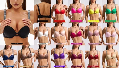 Victoria's Secret Shine Strap - MULTI SUJETADOR - Lencería clásica de satén Foto 1 de 4