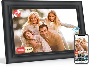 Frameo 2K Digitaler Bilderrahmen, 10,1 Zoll IPS FHD Touchscreen WiFi Digital - Bild 1 von 9