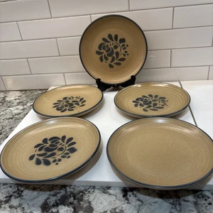 5er Set Pfaltzgraff Volkskunst Teller - 7" Steinzeug Dessert/Brotteller - Bild 1 von 7