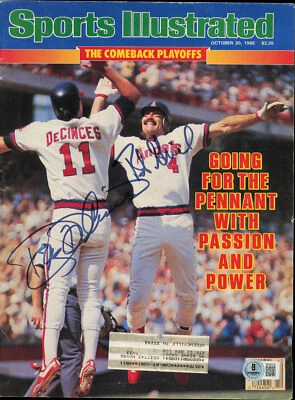Doug DeCinces & Bob Grich Auto Signed Sports Illustrated Cover Angels Beckett - Image 1 of 3