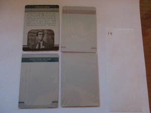 2019 Twilight Zone Rod Serling Edition Trading Cards Printing Plate Set Base 14