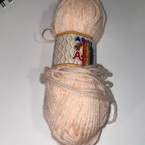 Patons Yarn ASTRA - #2731 Light Peach - 0.8oz Partial Skein - Picture 1 of 5