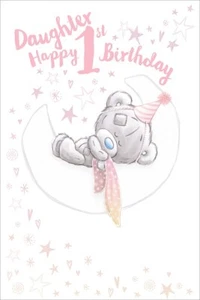 Me To You Daughter 1st Birthday Card - Picture 1 of 3