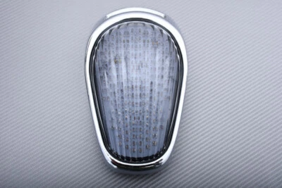 Feu Stop LED Plug&PLAY Fumé Noir + Clignotants KAWASAKI VULCAN 2000 2004-2010 Foto 1 de 4