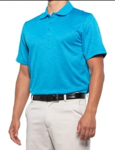 Tricots St. Raphael Space-Dye Polo Shirt Aqua Size XL - Picture 1 of 2