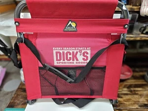 Dick's Sporting Goods GCI Outdoor Bleacher Stadium Seat Folding Chair Red - Picture 1 of 3