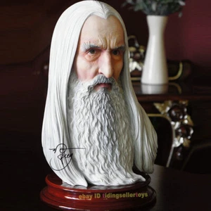 Saruman 1/1.5 Bust Statue The Lord of the Rings The White Wizard Valar Pre order - Picture 1 of 6
