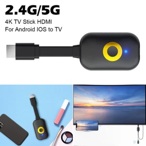 2.4G/5G Wireless Display TV Dongle Receiver Adapter for For Android IOS to TV - Picture 1 of 14
