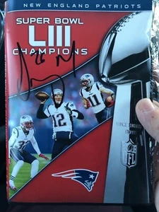 Sony Michel Signed New England Patriots Super Bowl LIII Champions DVD - Picture 1 of 1