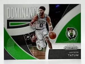 2021-22 Panini Prizm Dominance #5 Jayson Tatum Boston Celtics - Picture 1 of 2