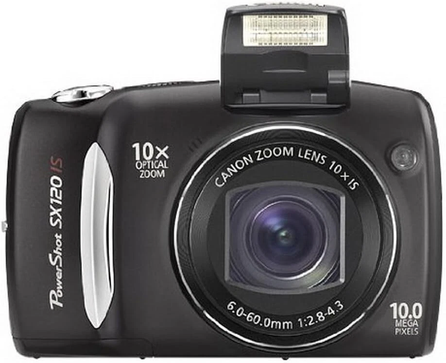 Canon PowerShot SX130 IS 12,1 MP Digitalkamera - Schwarz - Bild 1 von 1