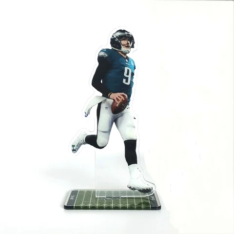 Nick Foles Figure - #9 of Philadelphia Eagles Reacts after Touchdown Ornament Cover