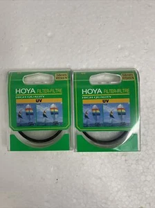 New HOYA UV 58mm Lens Filter Lot Of Two - Picture 1 of 2