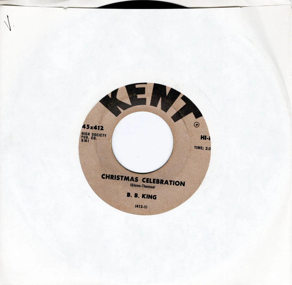 B. B. King - Christmas Celebration / легкое прослушивание 7 дюймов 45 - Изображение 1 из 4