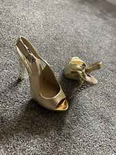 Womens River Island Gold Stillettos Size 5 Free Post LOTS LISTED