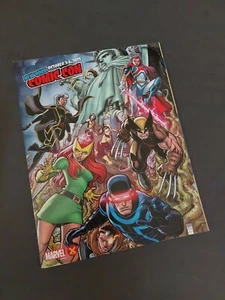 NYCC 2019 New York Comic Con Program Art Adams cover pre-pandemic event VF-NM - Picture 1 of 5
