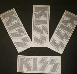 Decalcomania vinile nero The Band Kiss - Foto 1 di 4