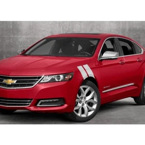 Kit gráfico de calcomanías a rayas de doble guardabarros de 3" para Chevy Impala 14-19 - Imagen 1 de 2