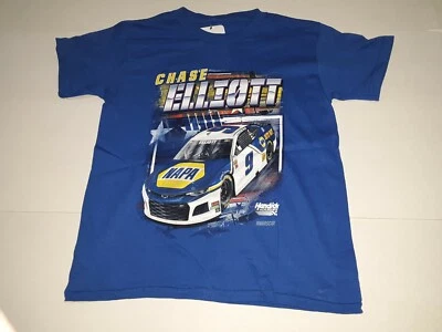 Camisa juvenil Chase Elliott # 9 azul de una cara, pequeña Foto 1 de 4
