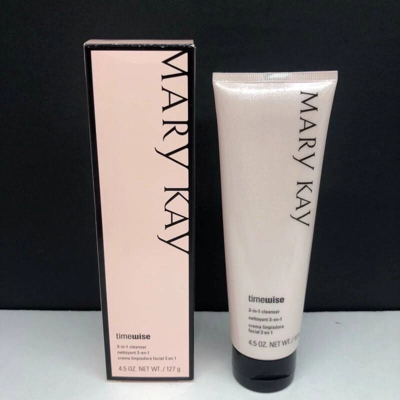 MARY KAY TIMEWISE, 3 IN 1 CLEANSER FOR NORMAL TO DRY, NEW IN BOX, PINK, 026940 - Image 1 of 1