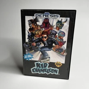 Kid Chameleon (Sega Genesis, 1992) ¡AUTÉNTICO! ¡JUEGO Y CAJA! ¡FUNCIONA! - Imagen 1 de 7